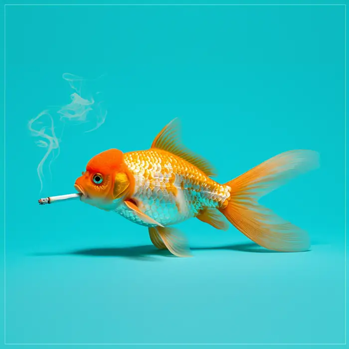 Goldfish, smoking