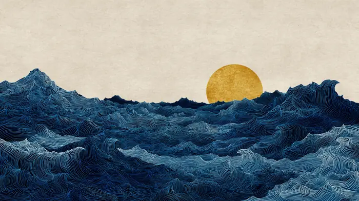 Paper sea