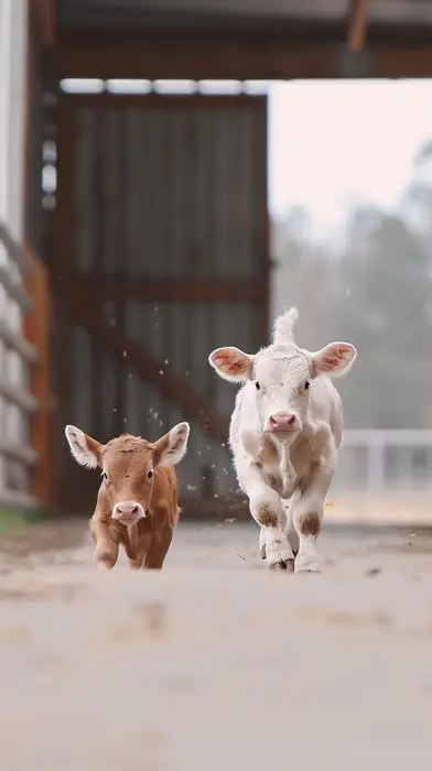 Two calves